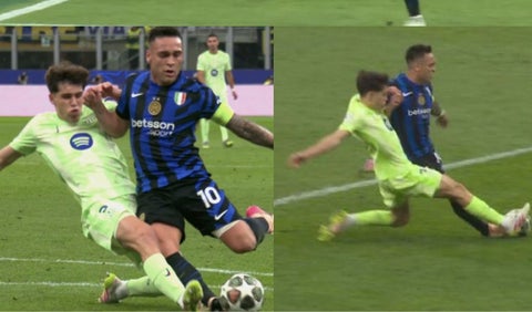 Inter de Milán se va arriba en el marcador sobre Barcelona