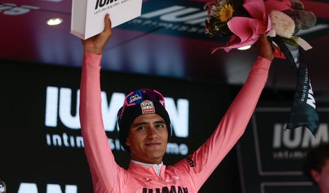 Isaac del Toro, ganador etapa 17 del Giro de Italia
