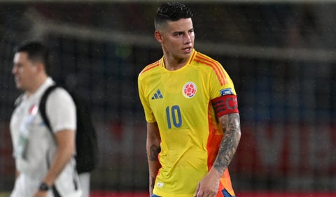 James Rodríguez con la Selección Colombia en Eliminatorias