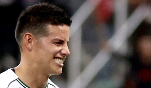 James Rodríguez entrena con un equipo de la Liga BetPlay