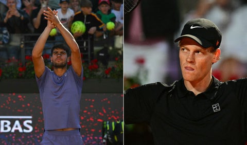 Final entre Sinner vs Alcaraz en el Masters 1000 de Roma