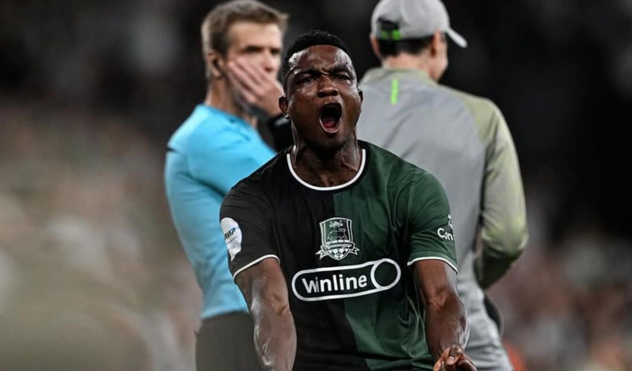 Jhon Córdoba con Krasnodar