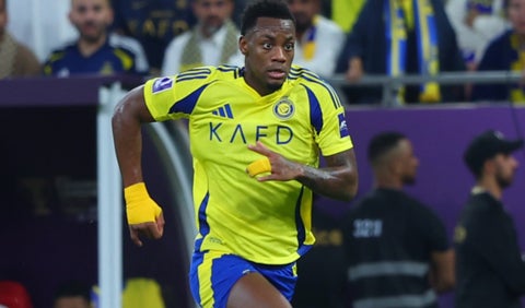 Jhon Jáder Durán con el Al Nassr en la Champions Asiática