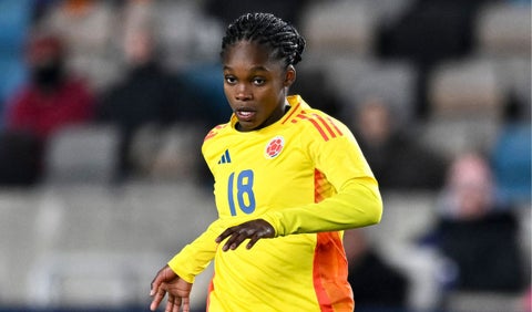 Linda Caicedo con la selección Colombia