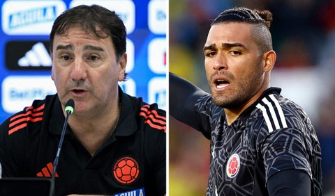 Néstor Lorenzo y Álvaro Montero, selección Colombia