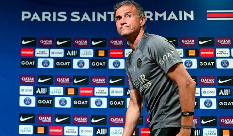 Luis Enrique, técnico de PSG