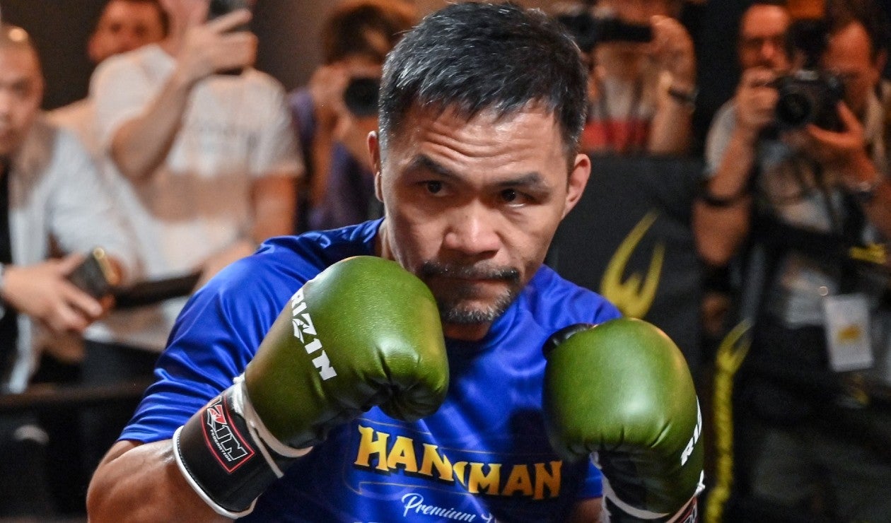 Manny Pacquiao, boxeador filipino
