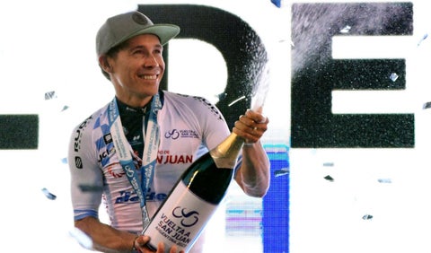 Miguel Ángel 'Supermán' López, ciclista colombiano sancionado por dopaje