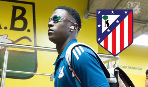 Millonarios vuelve a negociar con Atlético Madrid por Néiser Villarreal