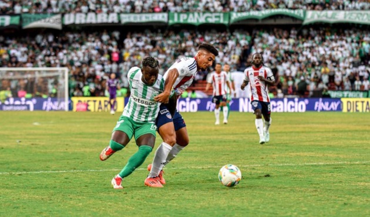 Junior dio el golpe ante Nacional y lo dejó sin el punto invisible