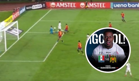 Palacios pone a ganar a Once Caldas en la Copa Sudamericana