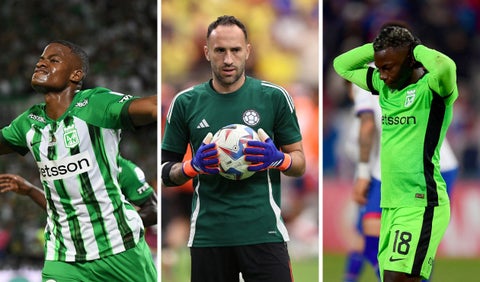 David Ospina, Andrés Román, Marino Hinestroza, Nacional