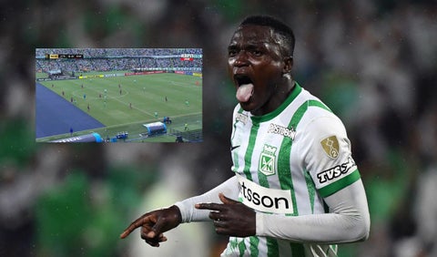 Anulan gol a Nacional contra Bahía en Copa Libertadores