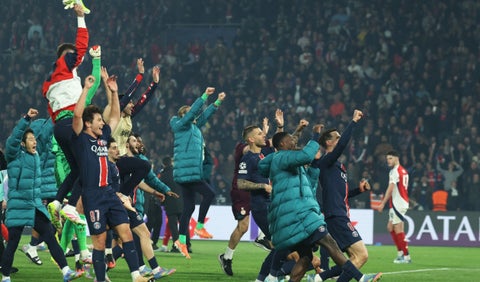 PSG superó al Arsenal en la Champions League y clasificó a la final