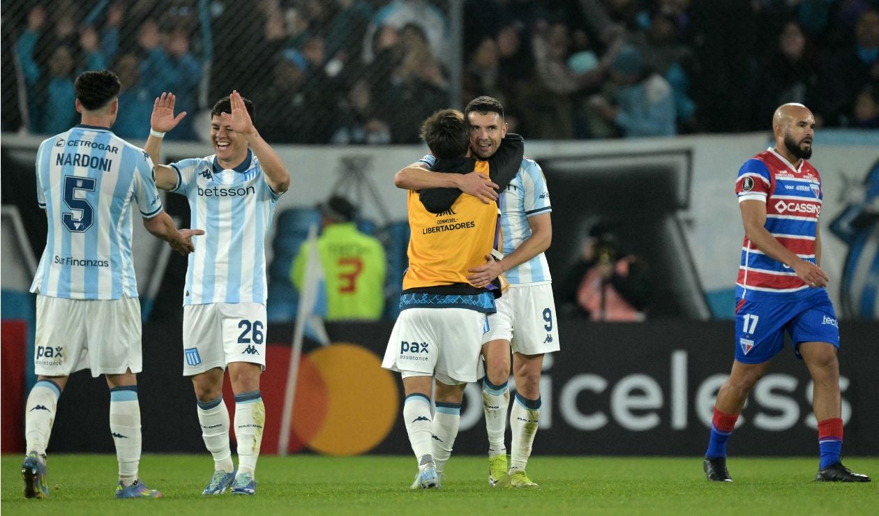 Racing vence por la mínima diferencia a Fortaleza