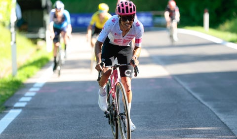 Richard Carapaz en el Giro de Italia 2025- Etapa 17