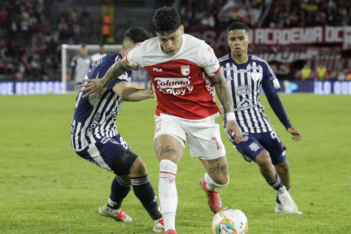 Santa Fe y Junior en duelo por Liga BetPlay 2025-I 