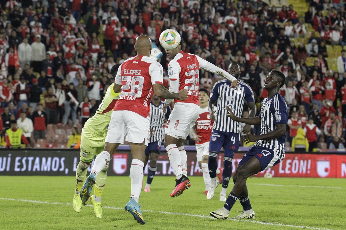 Santa Fe y Junior en duelo por Liga BetPlay 2025-I 