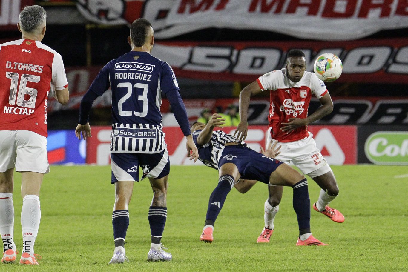 Santa Fe y Junior en duelo por Liga BetPlay 2025-I