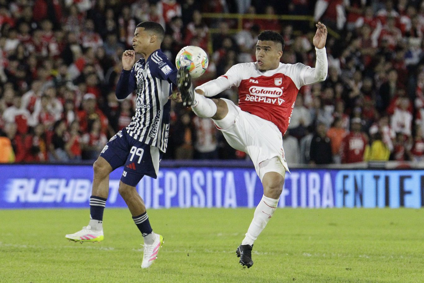 Santa Fe y Junior en duelo por Liga BetPlay 2025-I
