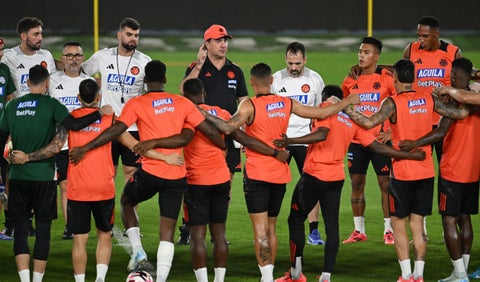 Selección Colombia se prepara para la Eliminatoria