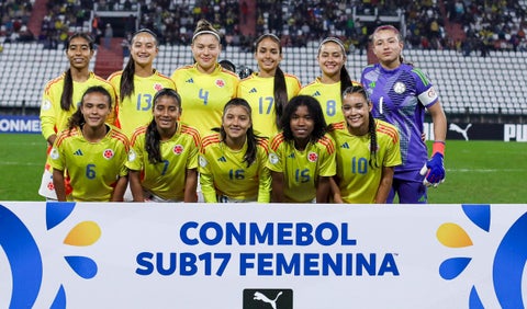 Selección Colombia, nómina titular para enfrentar el Sudamericano Femenino U-17