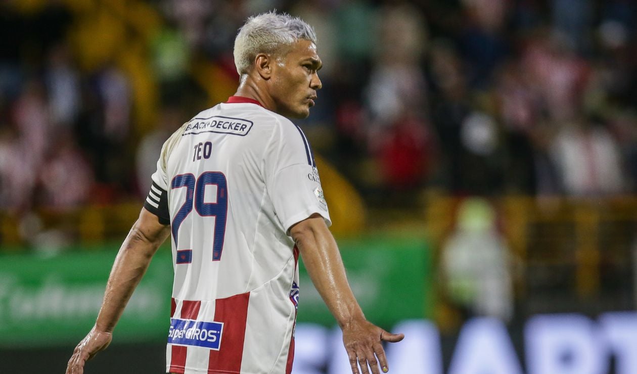 Teófilo Gutiérrez, delantero de Junior de Barranquilla