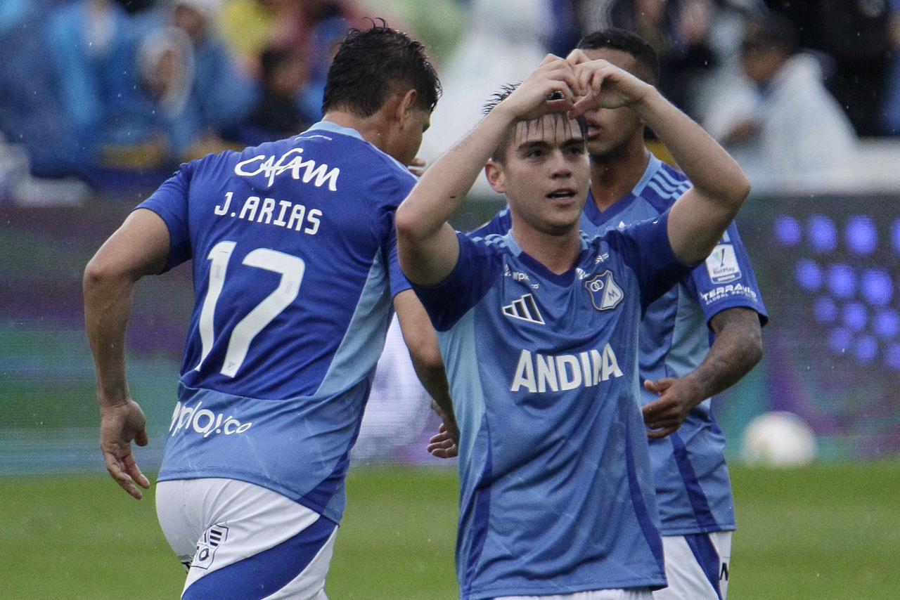 Millonarios enfrenta a Boyacá Chico en juego válido por la fecha 20 de la Liga Betplay I - 2025 en el estadio Nemesio Camacho el Campin