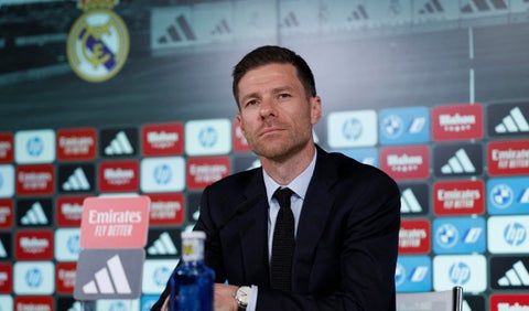 Xabi Alonso, entrenador del Real Madrid