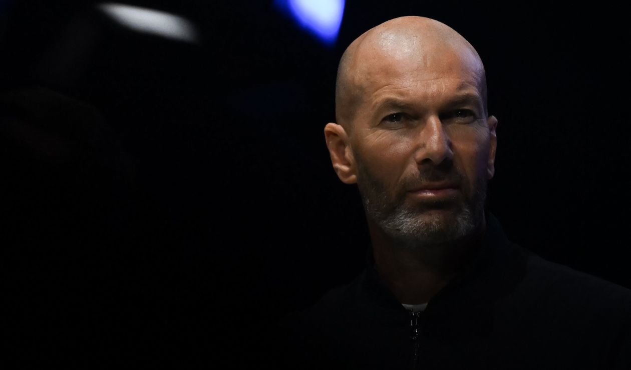 Zinedine Zidane, técnico francés