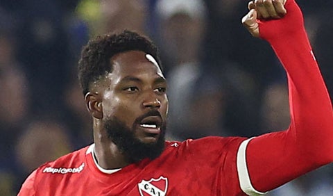 Álvaro Angulo con Independiente del Valle