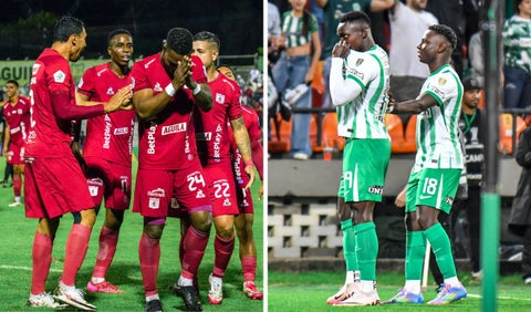 América y Nacional en la Liga Betplay