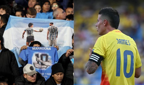 Hinchas de Argentina chiflan himno de Colombia