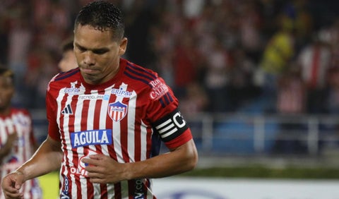 Carlos Bacca con Junior
