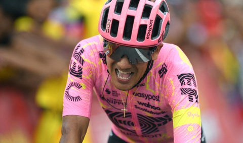 Richard Carapaz con el EF