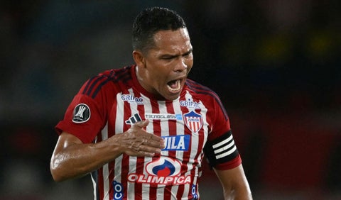 Carlos Bacca con Junior de Barranquilla