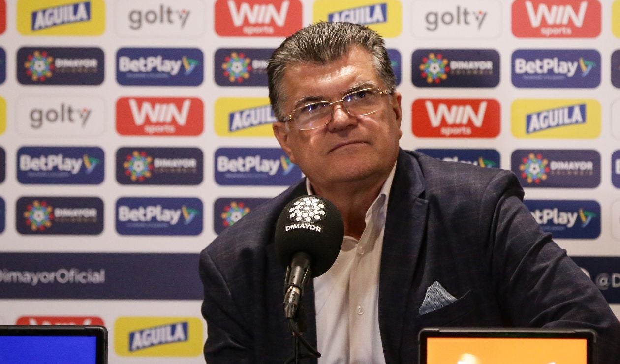 Carlos Mario Zuluaga, presidente de la Dimayor