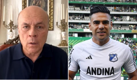 Carlos Antonio Vélez y Radamel Falcao García