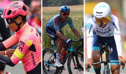 Esteban Chaves, Harold Tejada y Santiago Buitrago