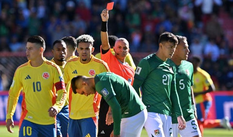 Colombia se beneficia con sanción de Conmebol a Bolivia