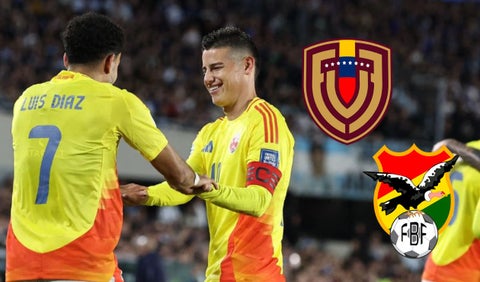 CONMEBOL confirmó los horarios de Colombia ante Bolivia y Venezuela