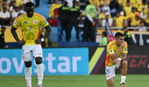 Colombia empató con Perú en la fecha 15 de la Eliminatoria