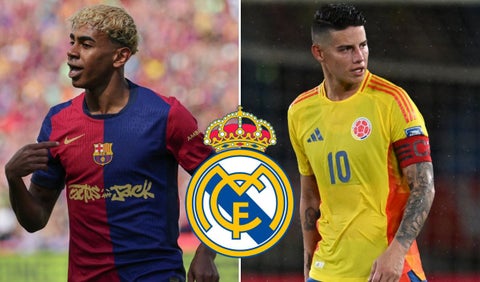 Lamine Yamal, James Rodríguez y Real Madrid
