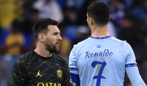 Cristiano Ronaldo y Messi