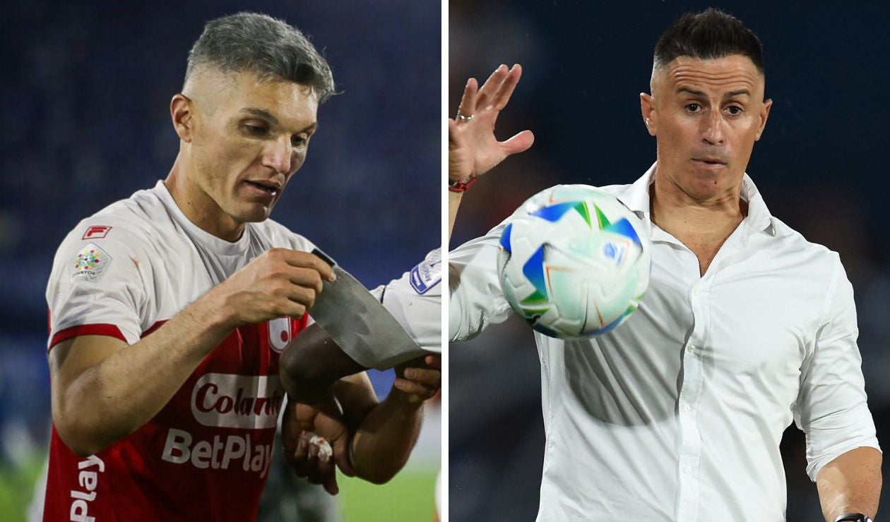 Daniel Torres y Pablo Peirano, Independiente Santa Fe