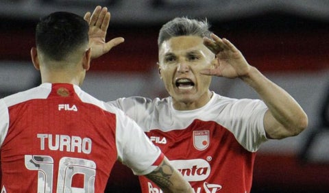 Daniel Torres con Independiente Santa Fe