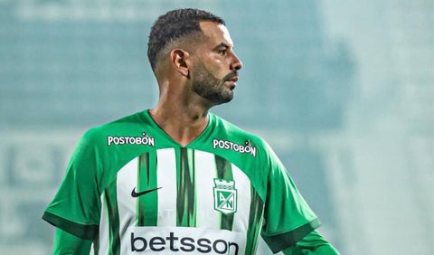 Edwin Cardona con Nacional