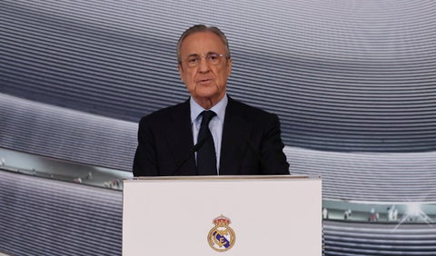 Florentino Pérez, presidente de Real Madrid