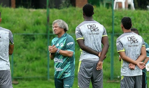 Alberto Gamero con el Deportivo Cali