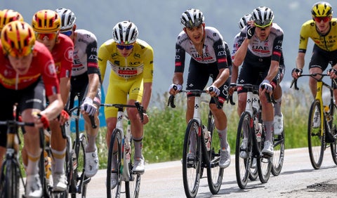 Clasificación general etapa 8 del Critérium Dauphiné